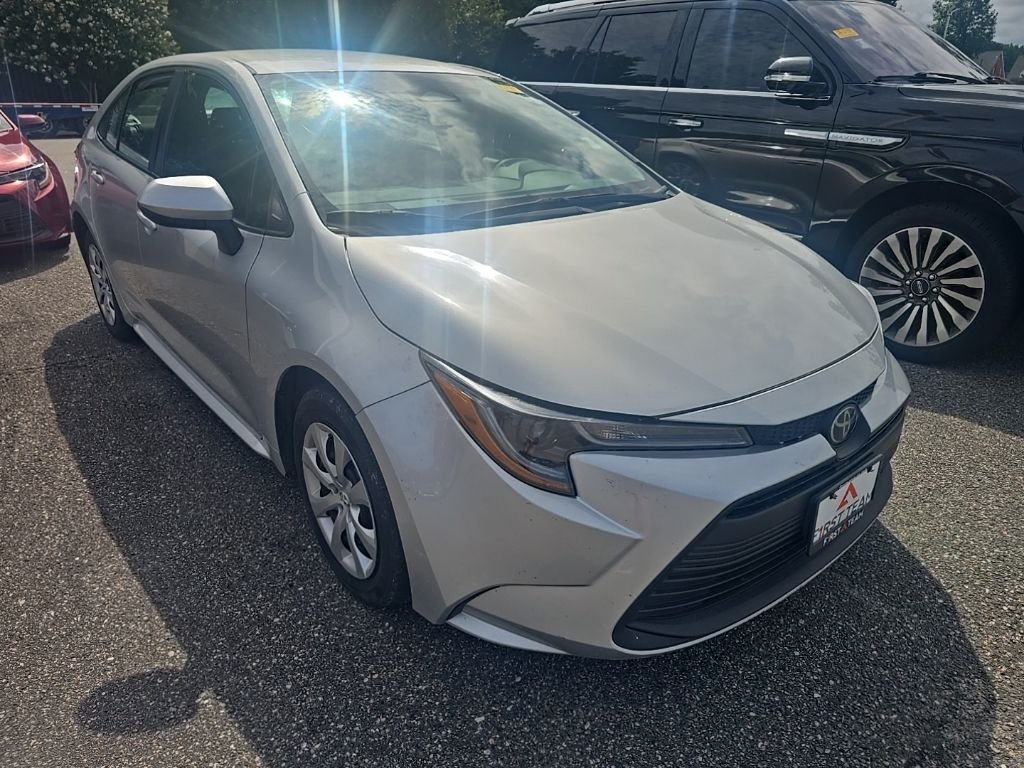 Used 2024 Silver Toyota LE image 3