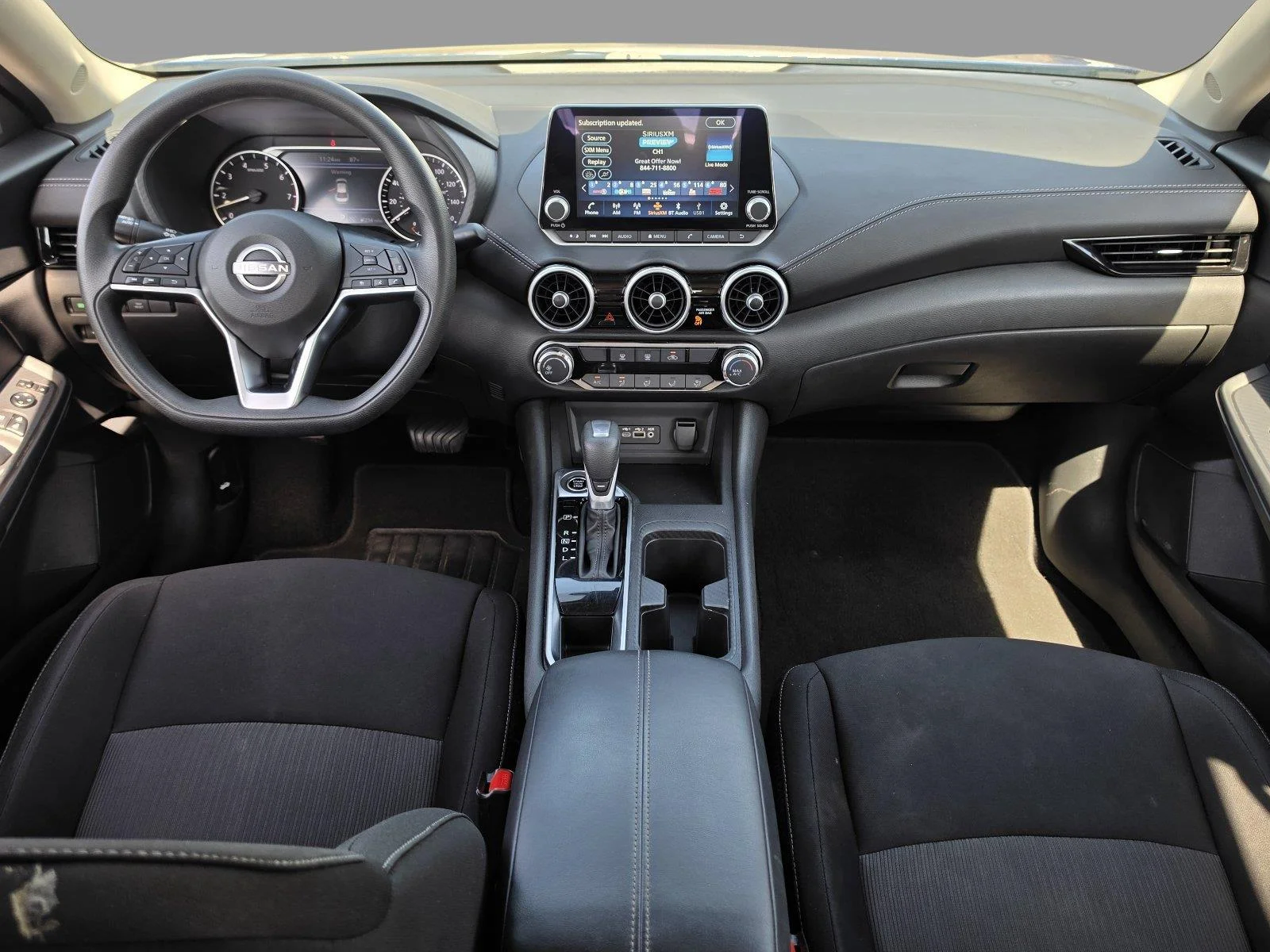 Used 2025 Electric Blue Metallic Nissan SV image 9