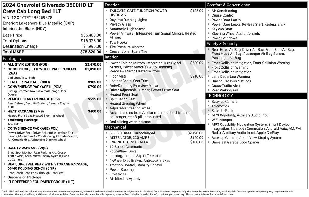 Used 2024 Blue Chevrolet LT image 26