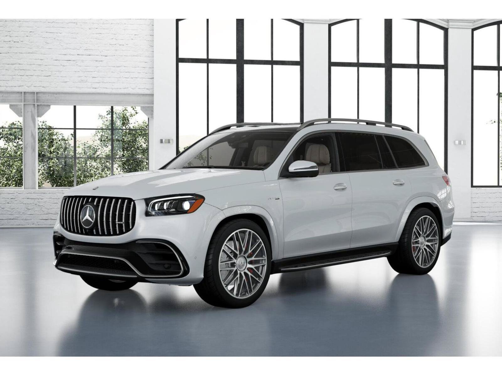 New 2026 MANUFAKTUR Moonlight White Metallic Mercedes-Benz AMG® GLS 63 image 39