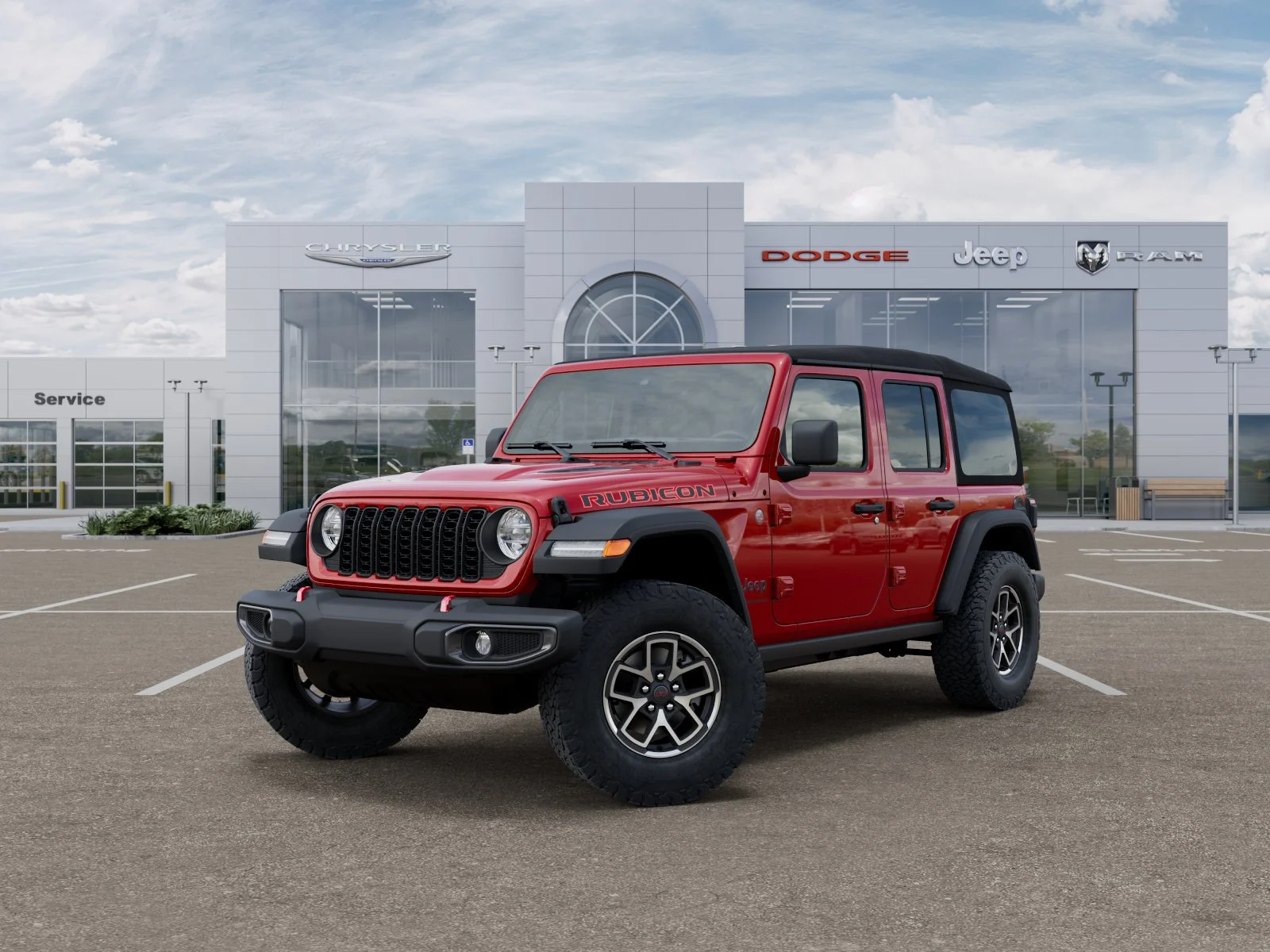 New 2026 Firecracker Red Clear-Coat Exterior Paint Jeep Rubicon image 27