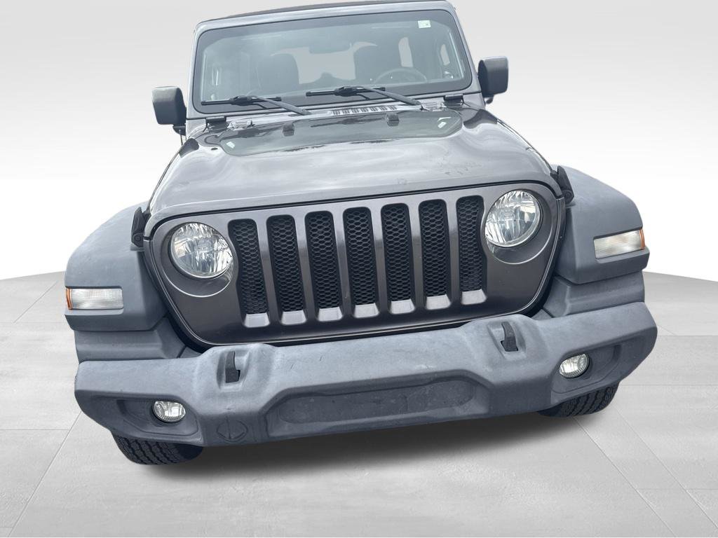 Used 2018 Granite Crystal Metallic Clearcoat Jeep Unlimited Sport S image 6