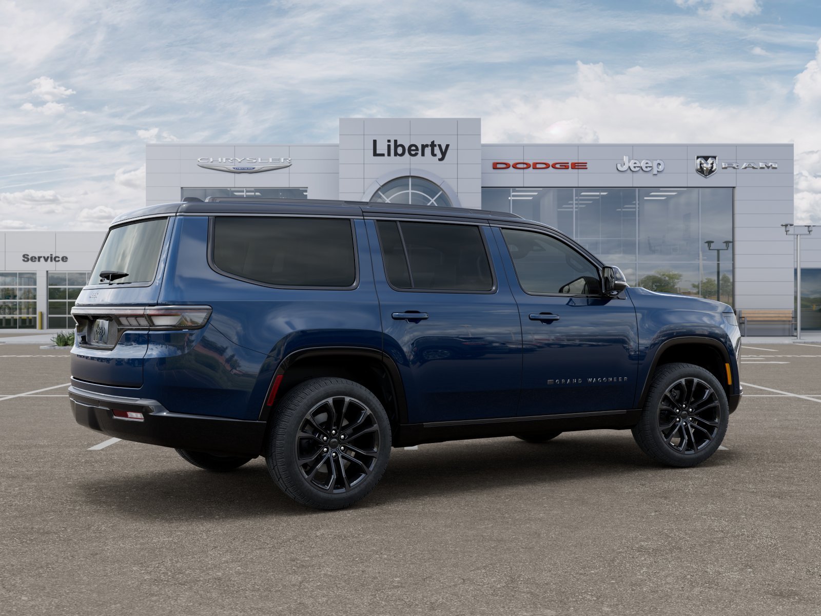 New 2026 Fathom Blue Pearl-Coat Exterior Paint (Late Availability) Jeep Summit Reserve image 42