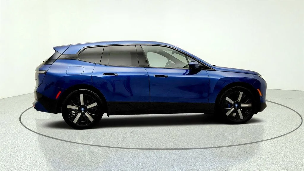 Used 2025 Phytonic Blue Metallic BMW xDrive50 SAV w/ Sport Package & Driving Assist Pro image 4