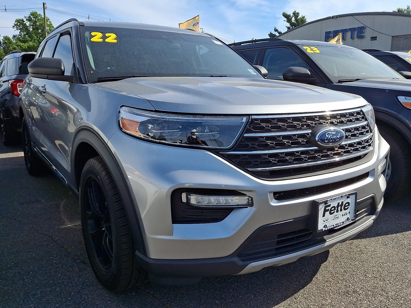 Used 2022 Iconic Silver Metallic - JS Ford XLT image 3