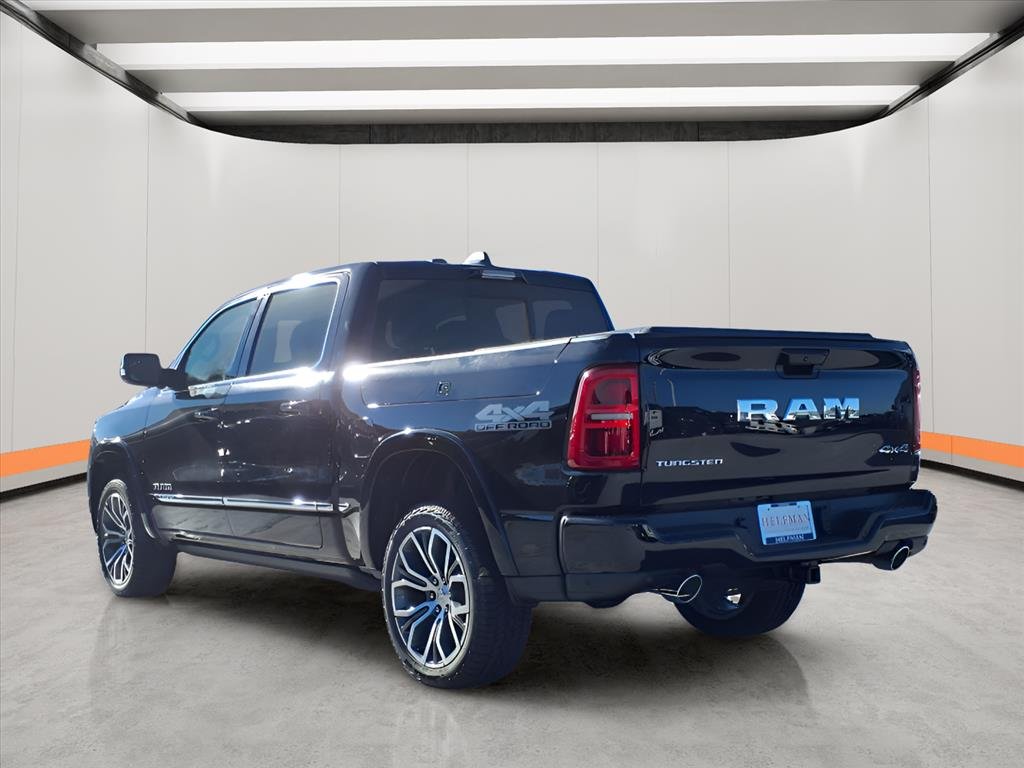 New 2026 Diamond Black Crystal Pearl-Coat Exterior Paint RAM Tungsten image 2