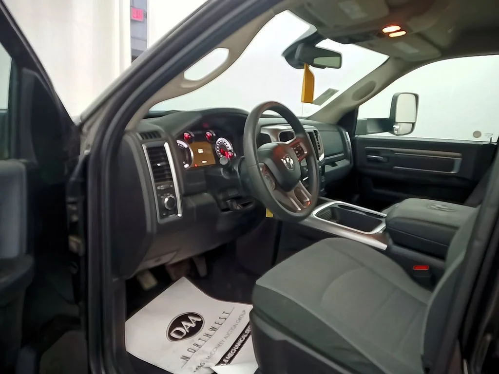 Used 2023 Granite Crystal Metallic Clearcoat Ram SLT image 8