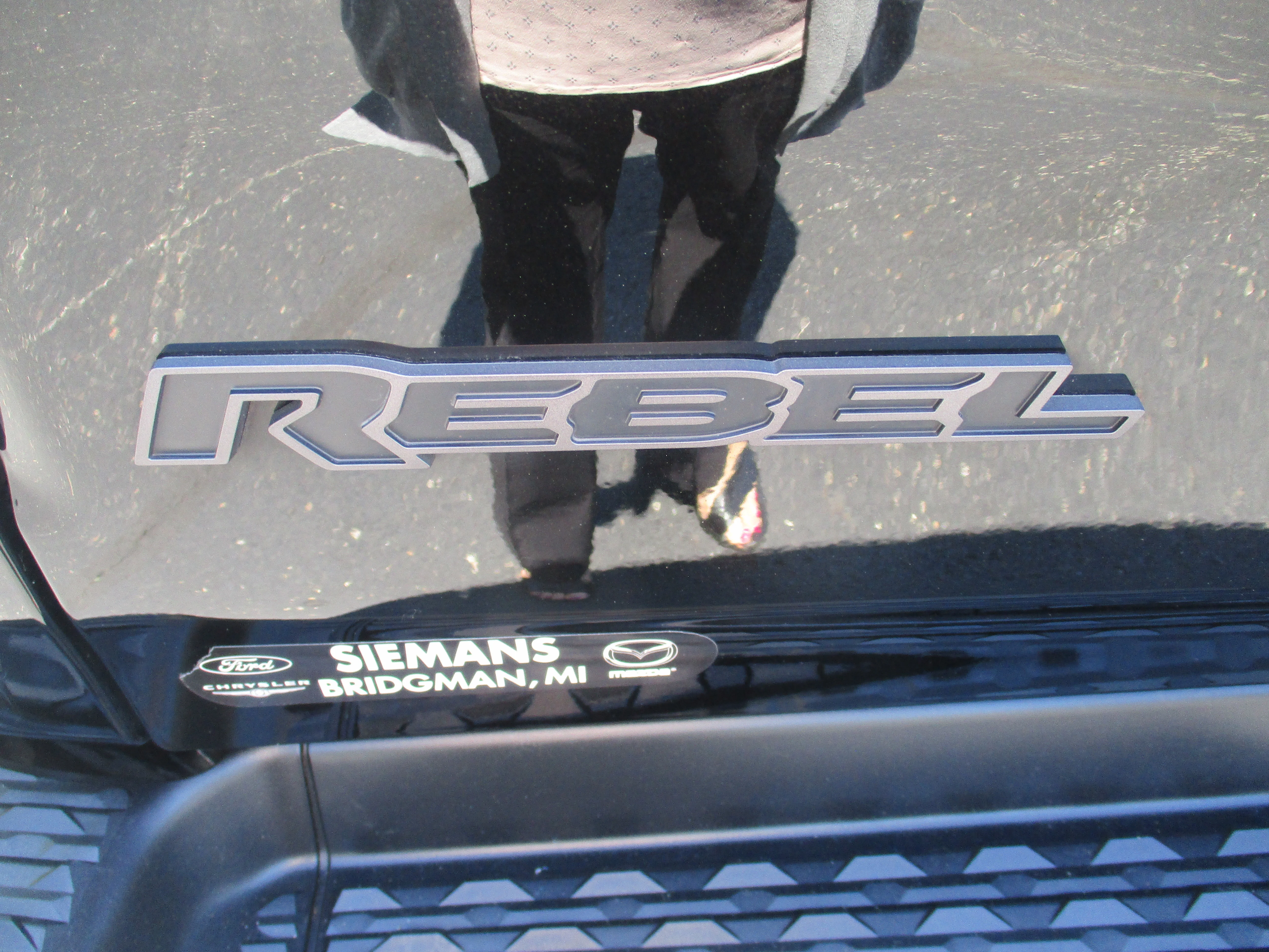 Used 2022 Diamond Black Crystal Pearlcoat Ram Rebel image 52
