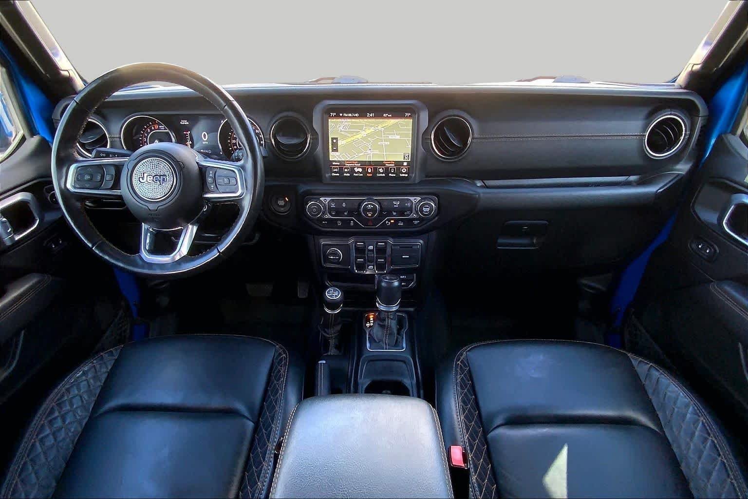 Used 2022 Hydro Blue Pearlcoat Jeep Unlimited High Altitude image 31