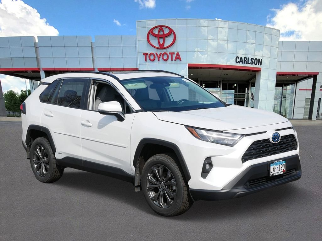 Certified 2024 Toyota RAV4 XLE Premium with VIN 2T3B6RFV7RW063586 for sale in Minneapolis, Minnesota