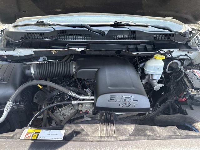 Used 2021 Bright White Clearcoat Ram SLT image 11