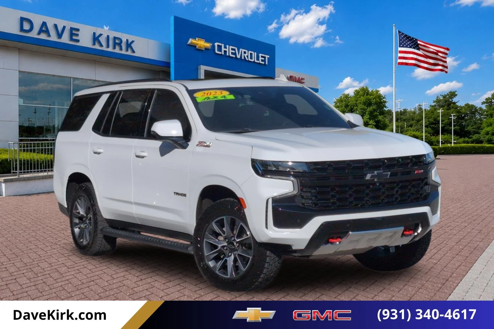 Used 2023 SUMMIT WHITE Chevrolet Z71 image 1