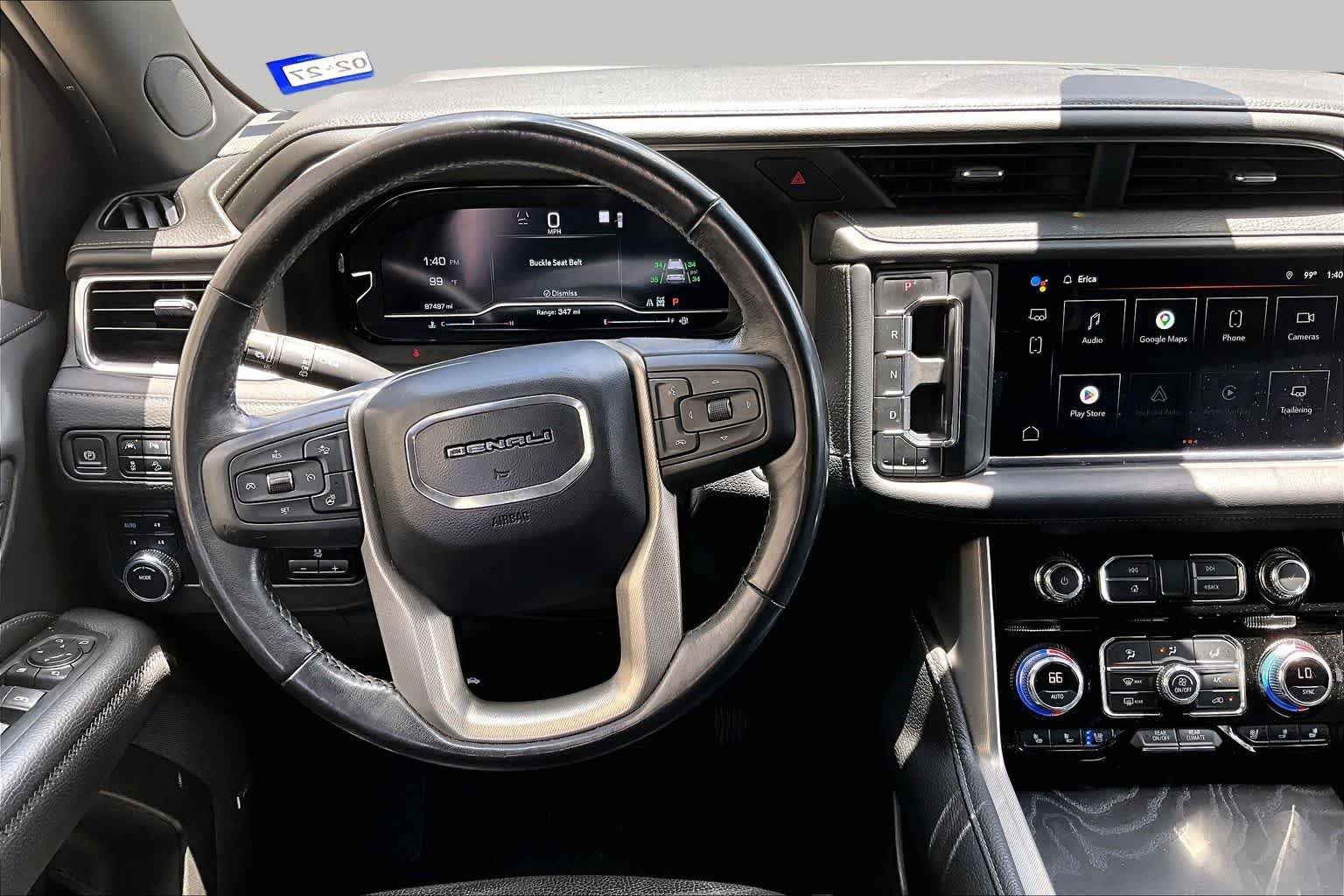 Used 2022 White Frost Tricoat GMC Denali image 5