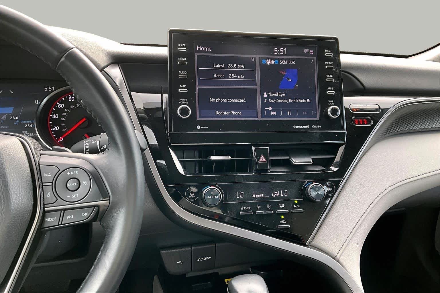 Used 2023 Midnight Black Metallic Toyota XSE image 13