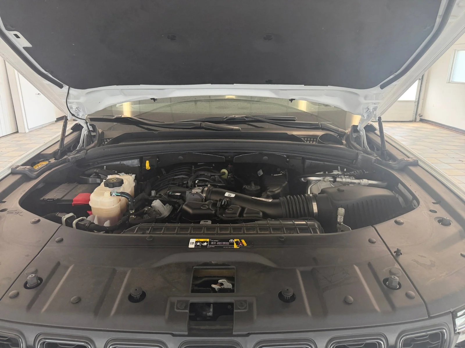 Used 2023 Bright White Clearcoat Jeep Altitude image 6