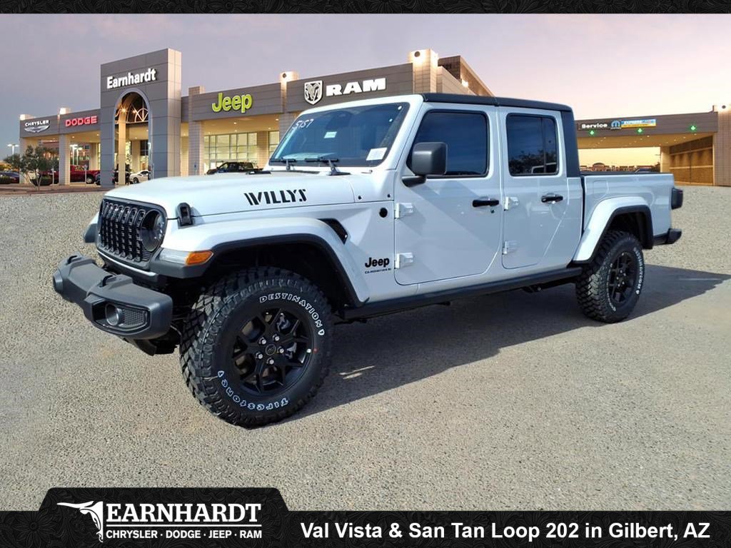 New 2026 Bright White Clear-Coat Exterior Paint Jeep Willys image 1