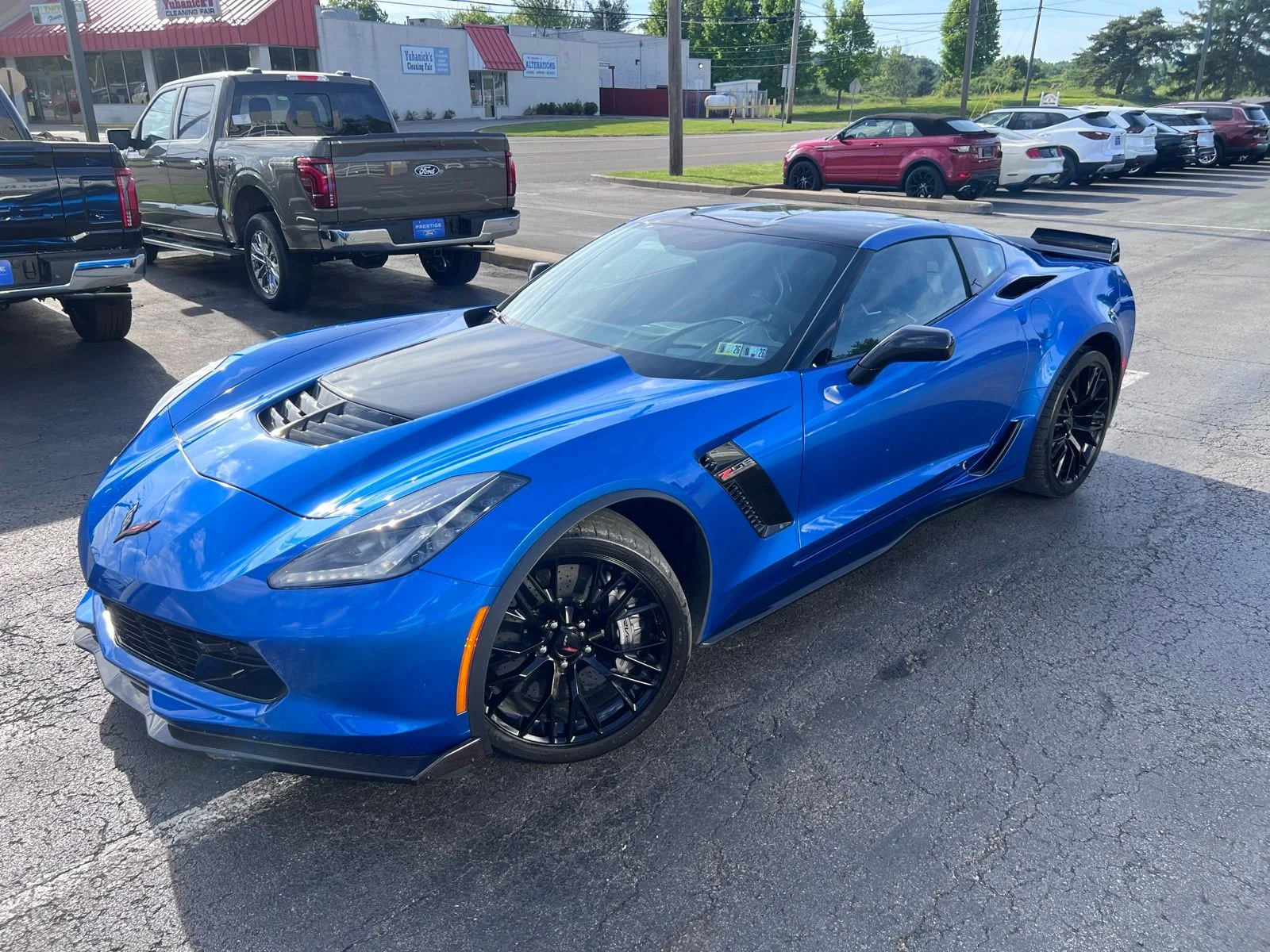Used 2016 Laguna Blue Metallic Tintcoat Chevrolet Z06 image 19