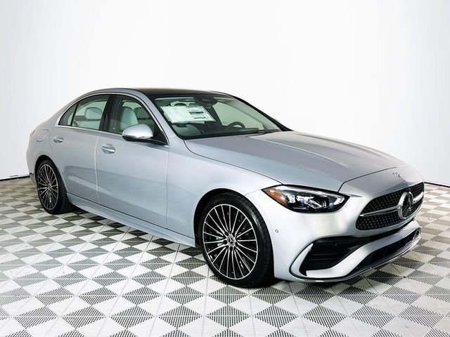 New 2026 Cirrus Silver Metallic Mercedes-Benz C 300 image 1