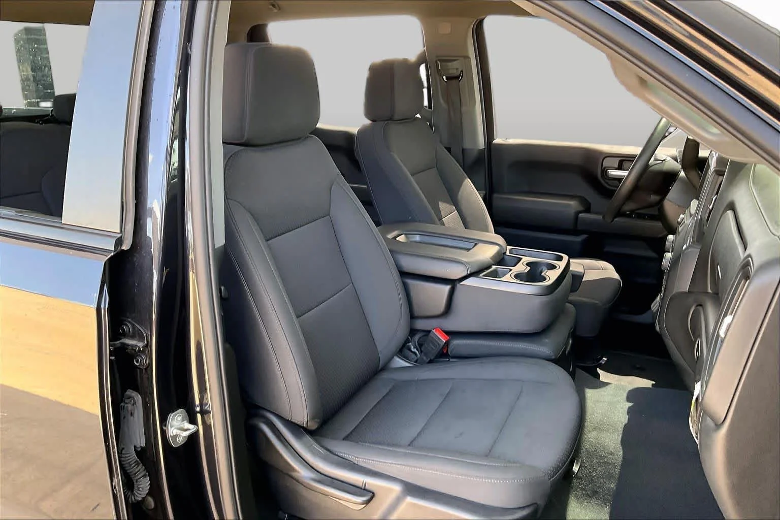 Used 2024 Dark Ash Metallic Chevrolet Work Truck image 9