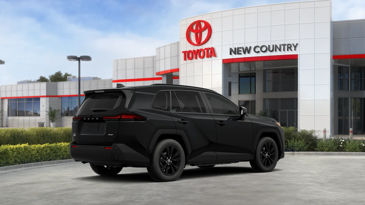 New 2026 Midnight Black Metallic Toyota XLE Premium image 10