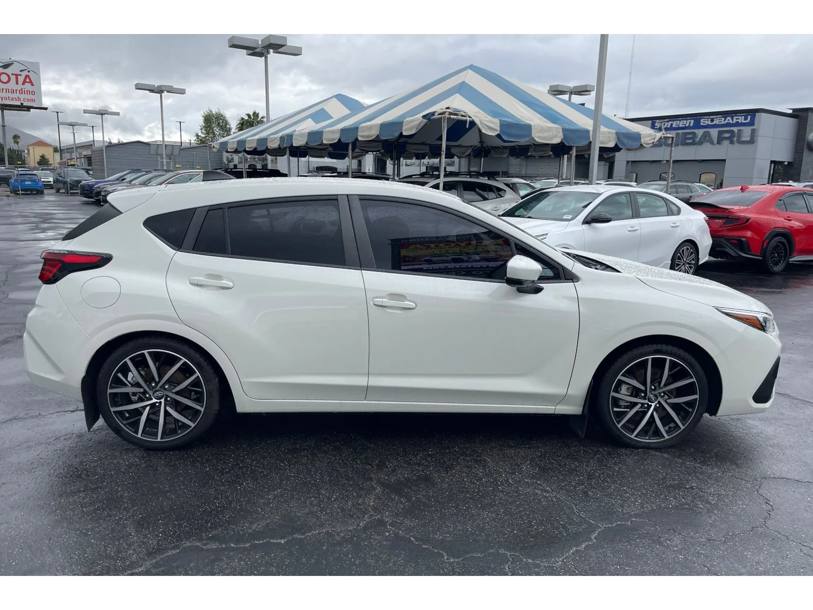 Used 2024 Crystal White Pearl Subaru Sport image 7