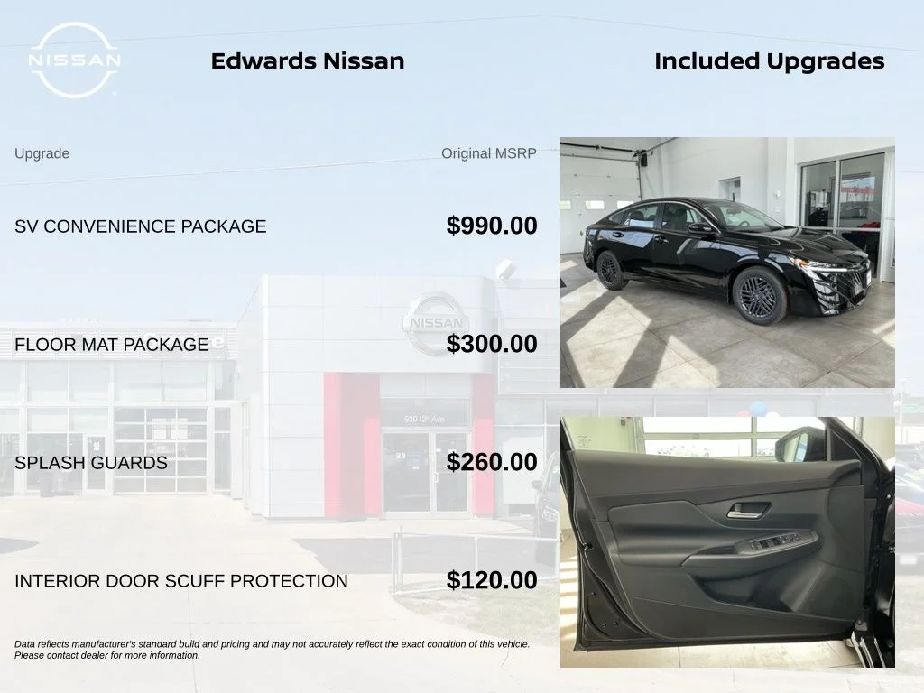 New 2027 Black Nissan SV image 4
