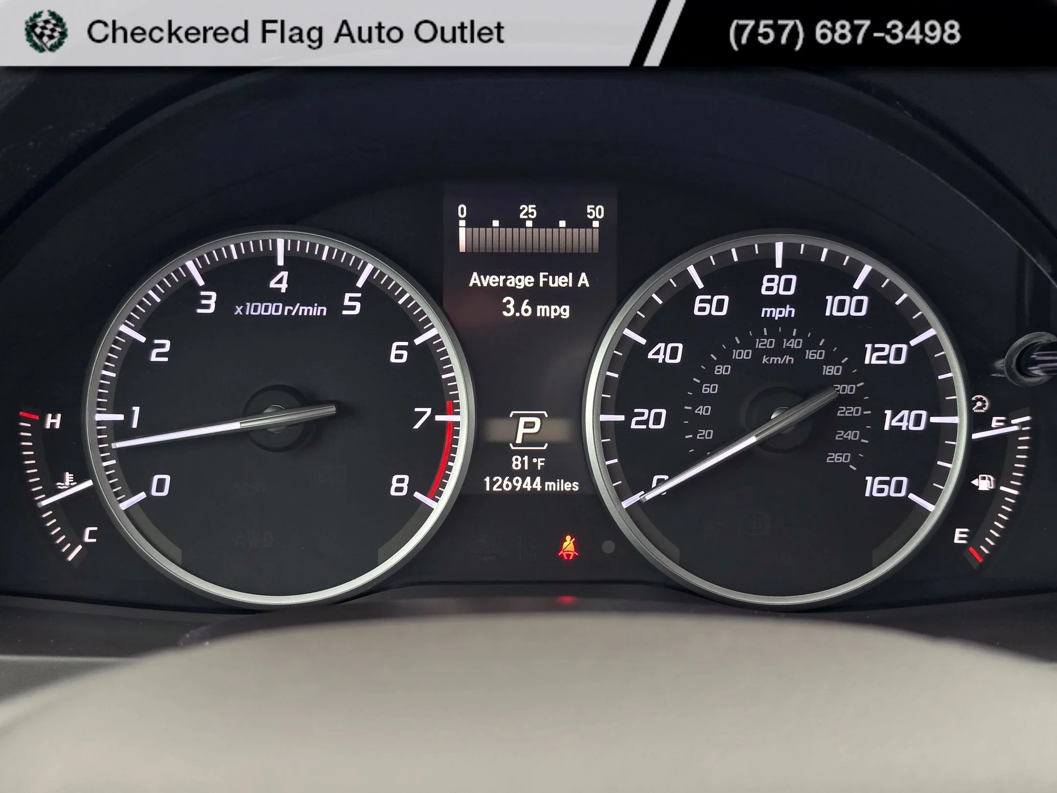 Used 2017 Modern Steel Metallic Acura Advance Package image 19