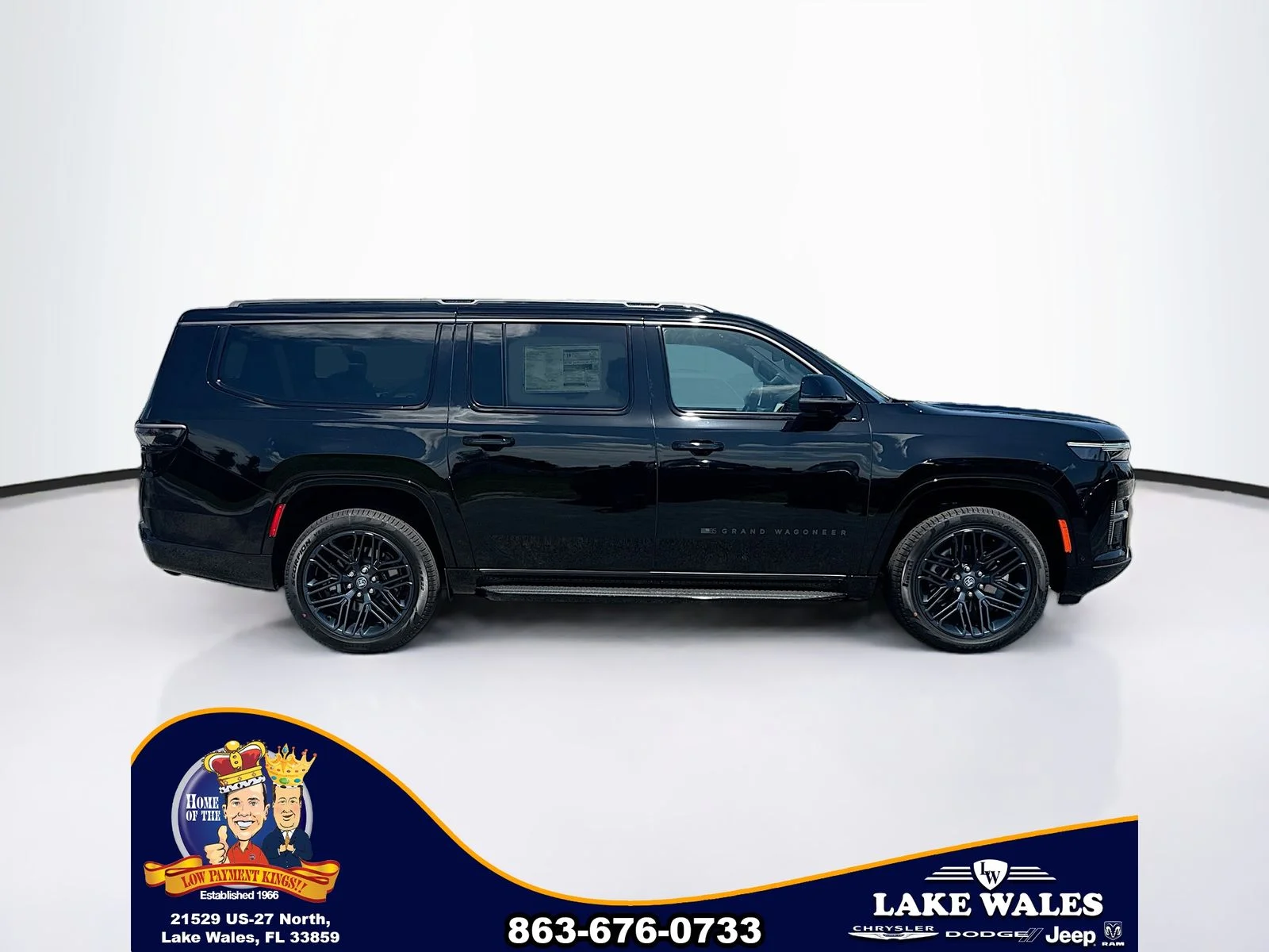 New 2026 High Gloss Black Exterior Paint Jeep Grand Wagoneer image 7