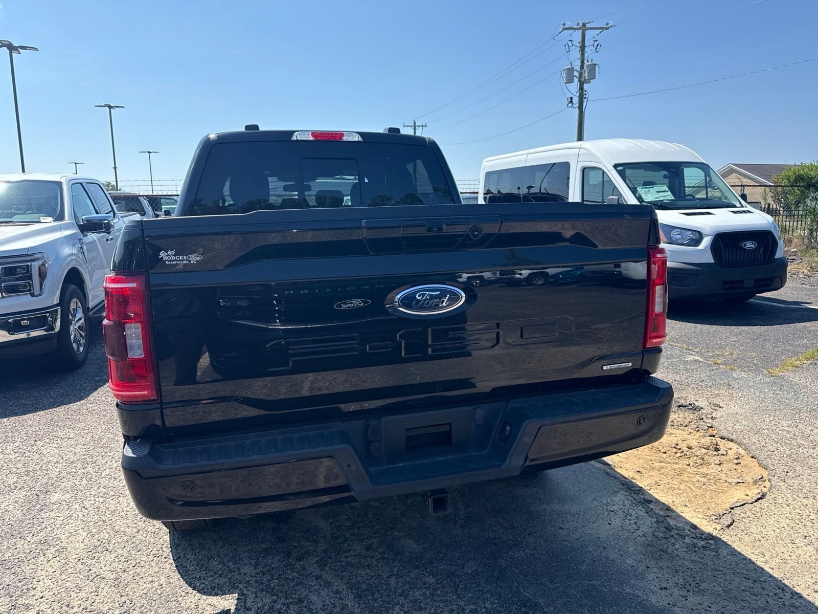 Used 2021 Agate Black Metallic Ford XLT image 6