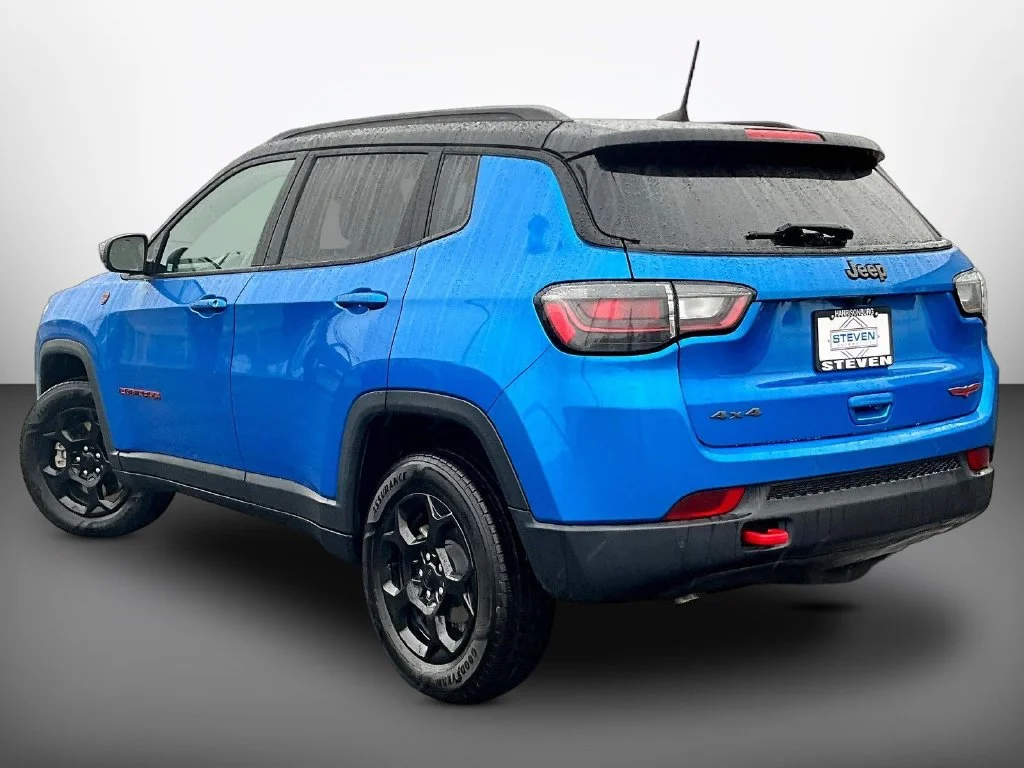 Used 2023 Blue Jeep Trailhawk image 3