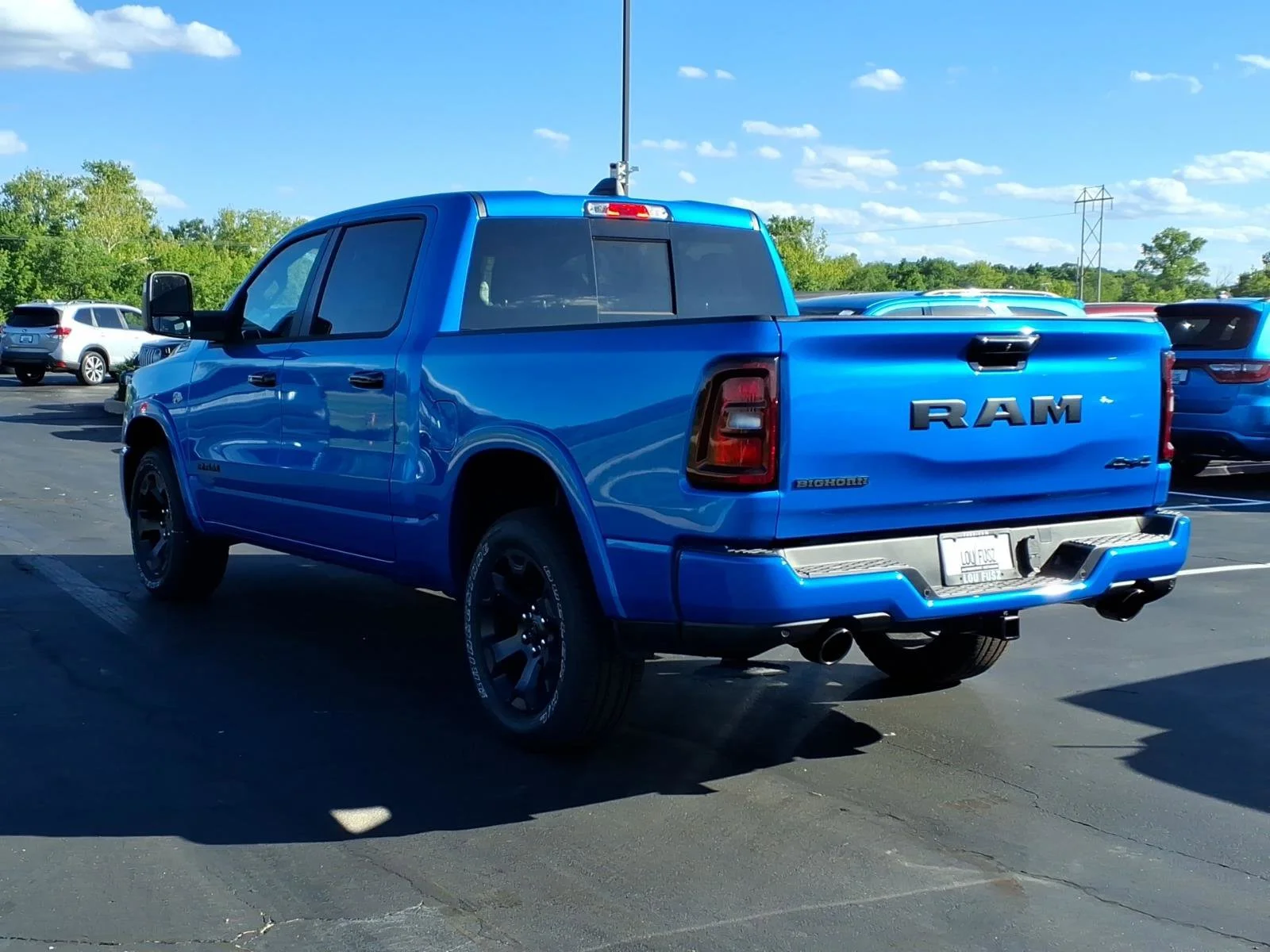 New 2026 Hydro Blue Pearlcoat Ram Big Horn image 4