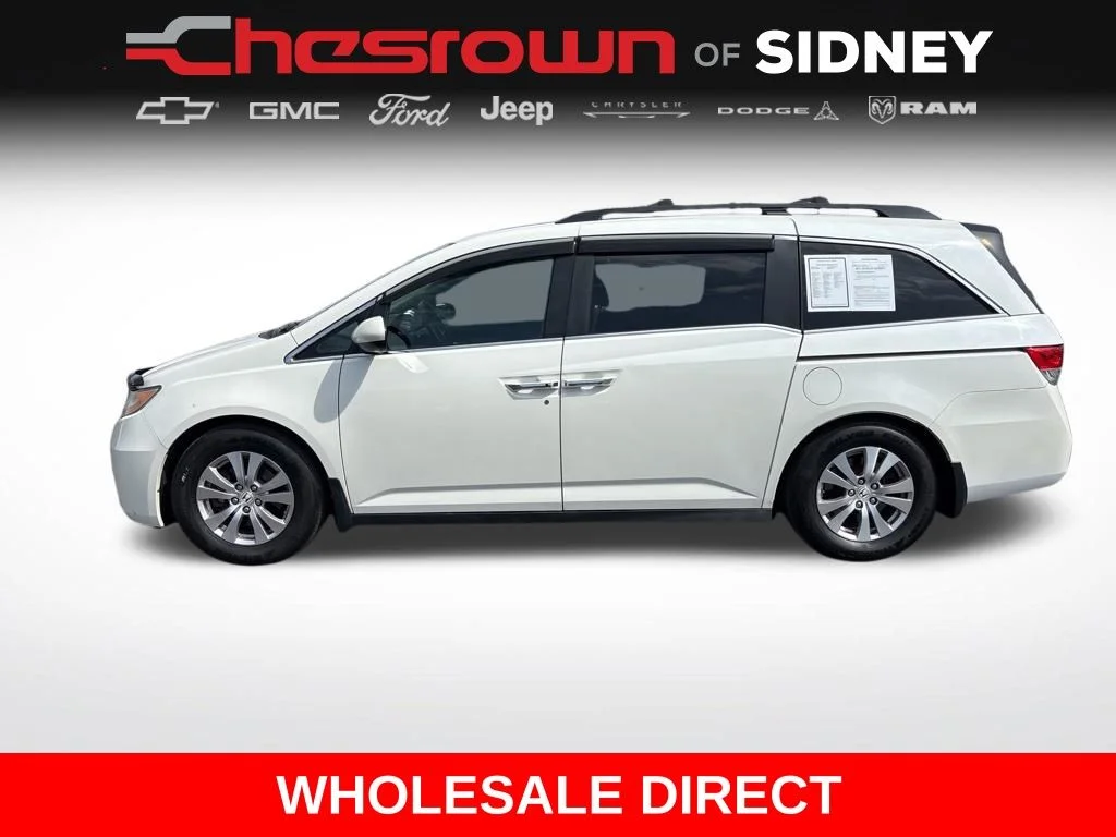 Used 2015 Honda Odyssey EX-L with VIN 5FNRL5H62FB010401 for sale in Sidney, OH
