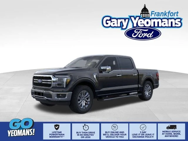 New 2026 Agate Black Metallic Ford Lariat® image 1