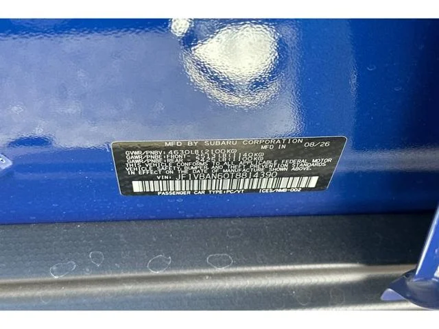New 2026 WR BLUE PEARL Subaru Limited image 50