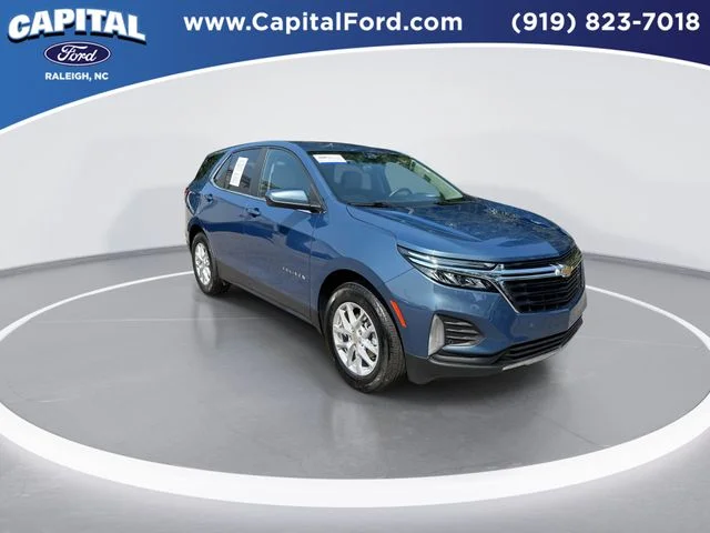 Certified Used 2024 Blue Chevrolet LT image 2