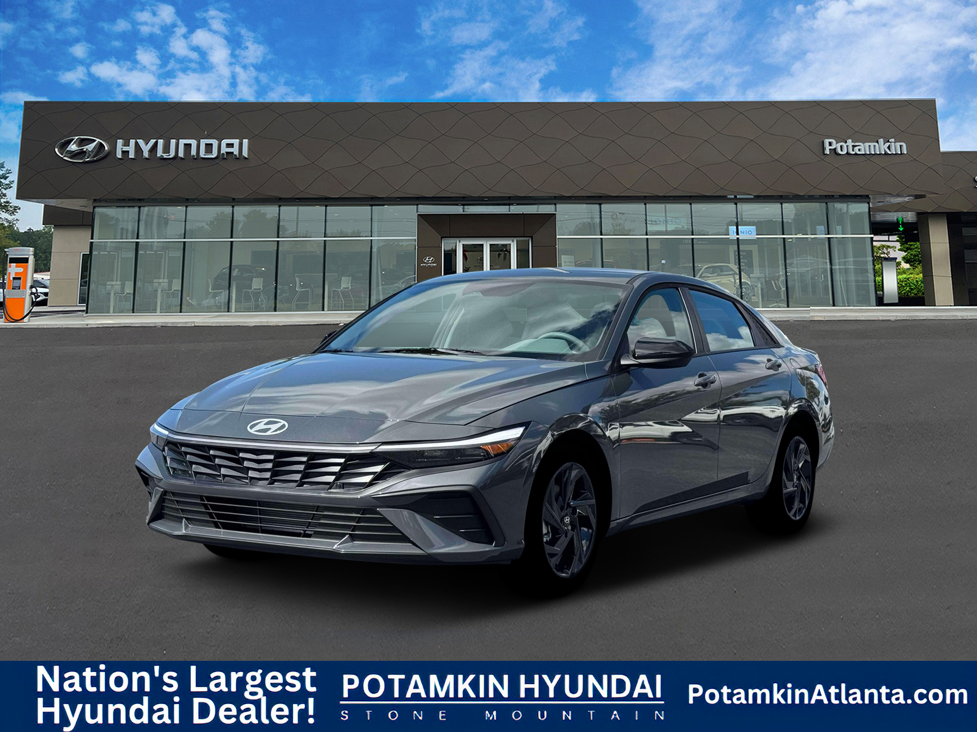 New 2026 Ecotronic Gray Hyundai SEL Sport image 1