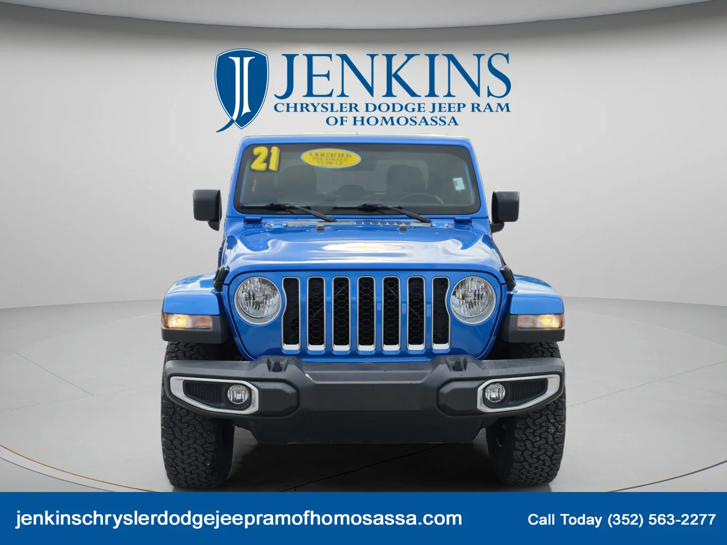 Used 2021 Hydro Blue Pearlcoat Jeep Overland image 9