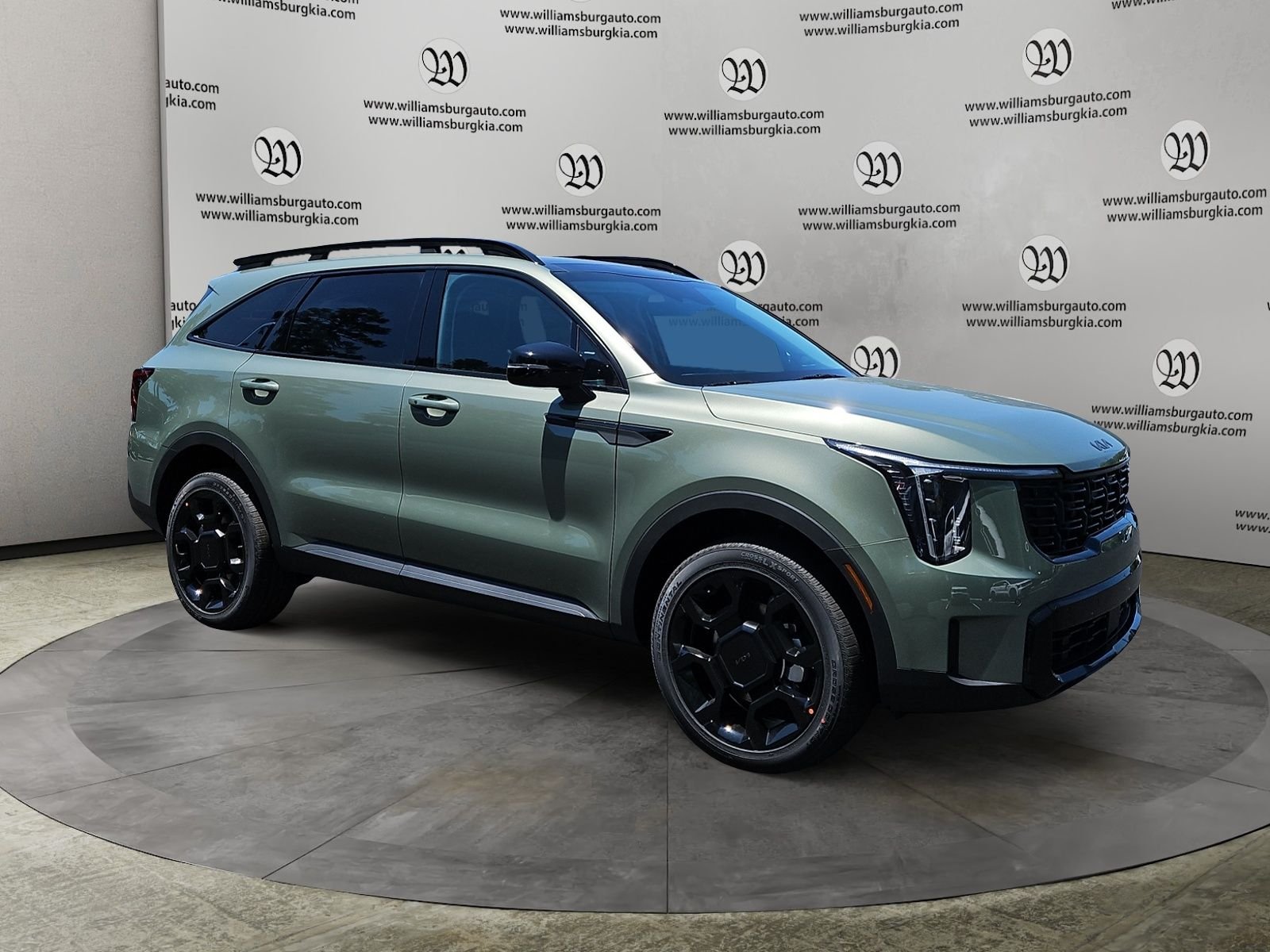 New 2026 Jungle Green Kia X-Line EX AWD image 7