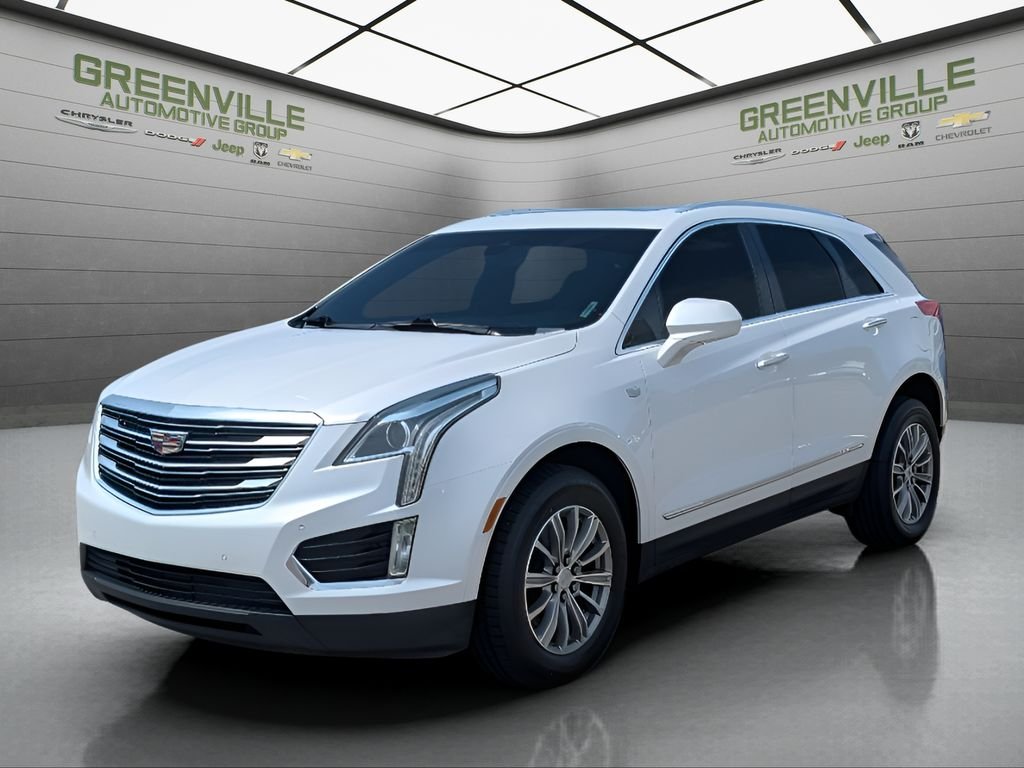 Used 2017 Crystal White Tricoat Cadillac Luxury FWD image 1
