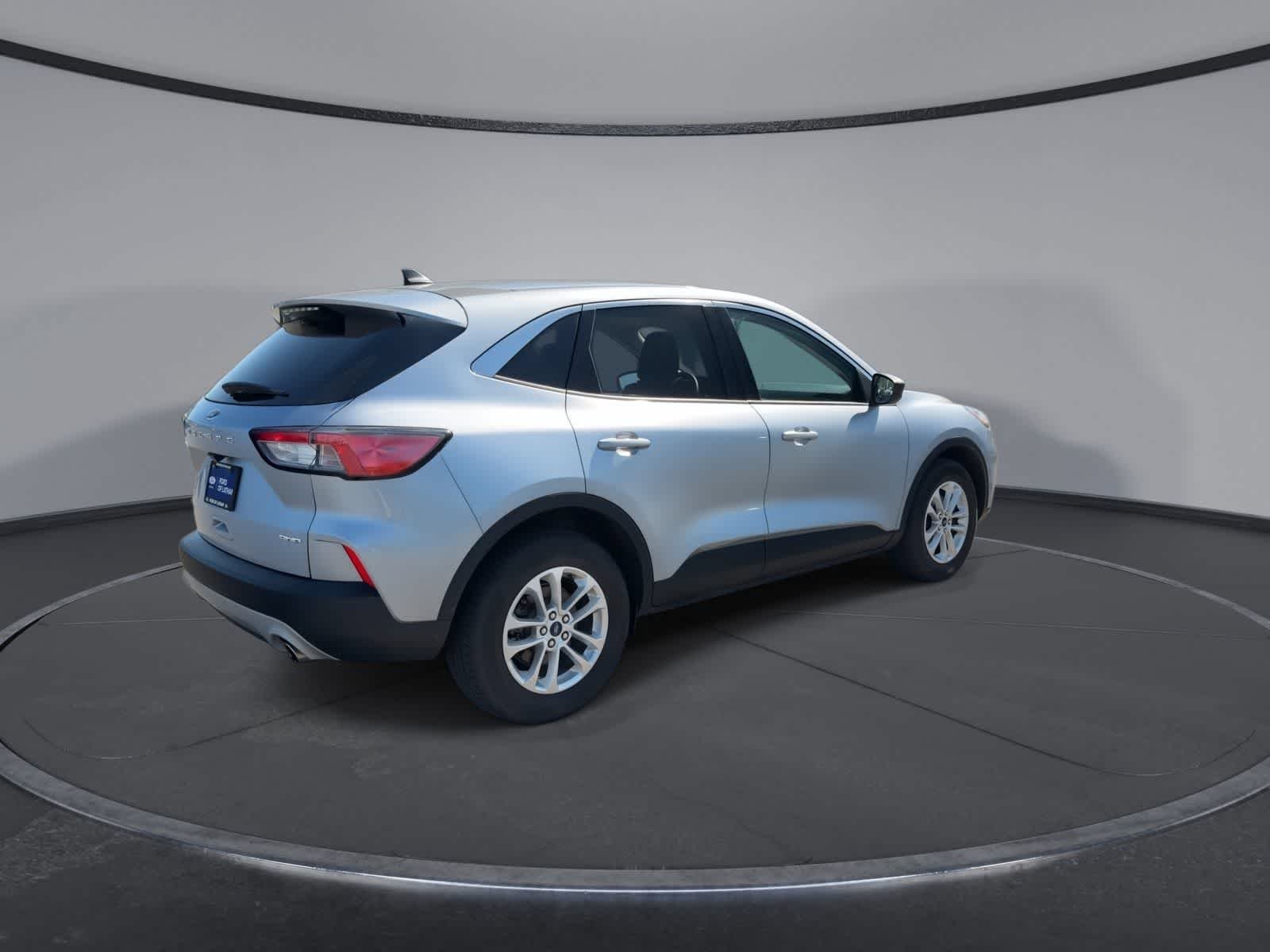Certified Used 2022 Iced Blue Silver Metallic Ford SE image 8