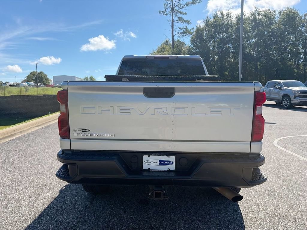 Used 2020 Silver Chevrolet Work Truck image 5
