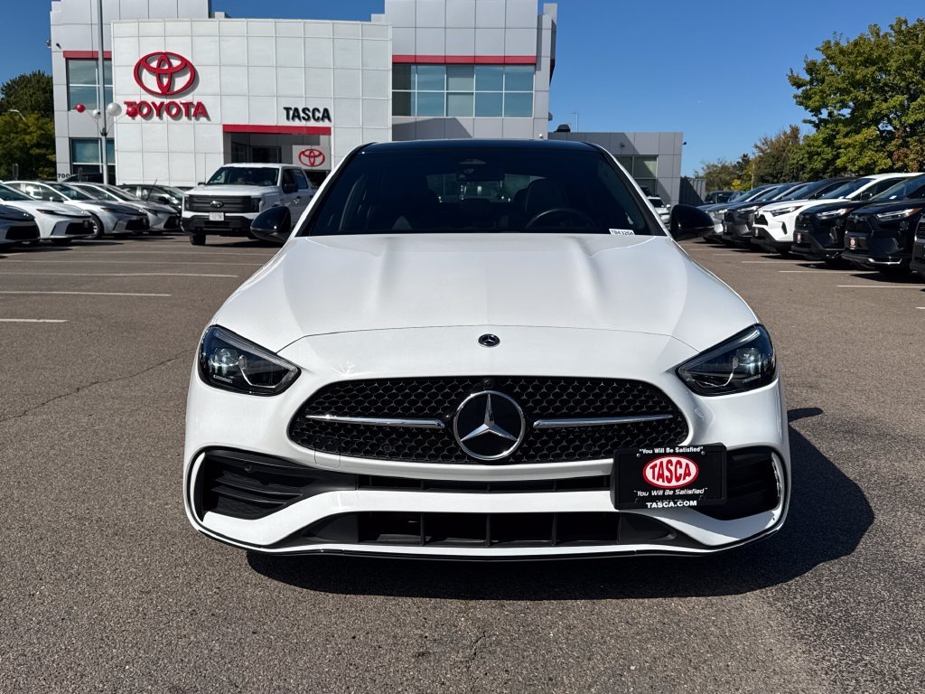 Used 2024 White Mercedes-Benz C 300 image 2