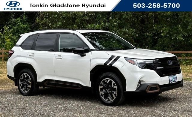 Used 2025 Crystal White Pearl Subaru Sport image 1