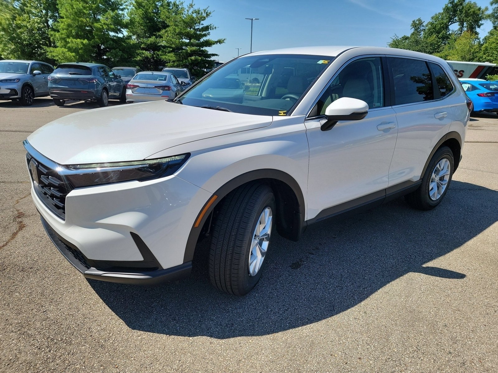New 2026 Platinum White Pearl Honda LX image 3