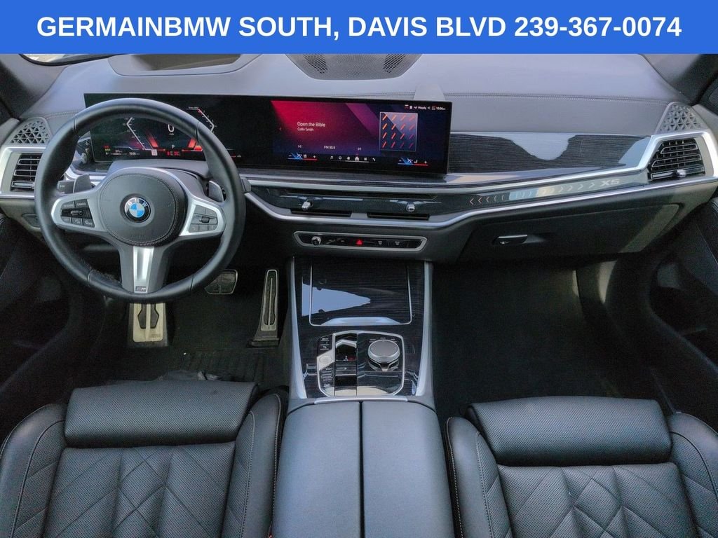 Certified Used 2024 Black Sapphire Metallic BMW xDrive40i image 16