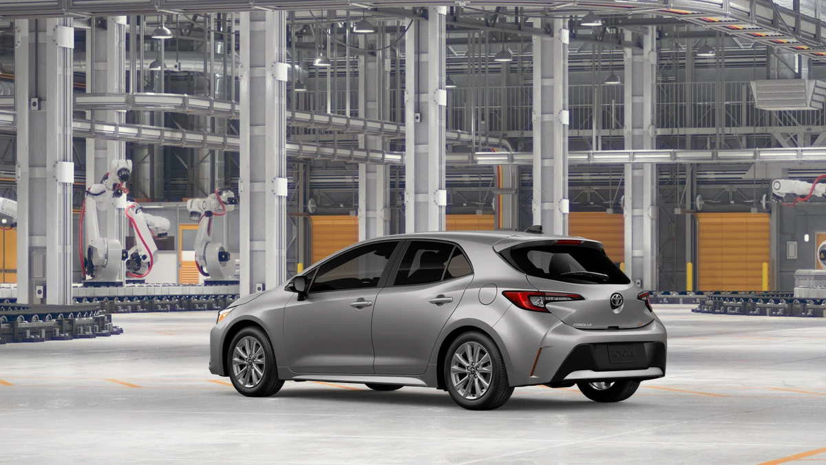 New 2027 Classic Silver Metallic Toyota SE image 6