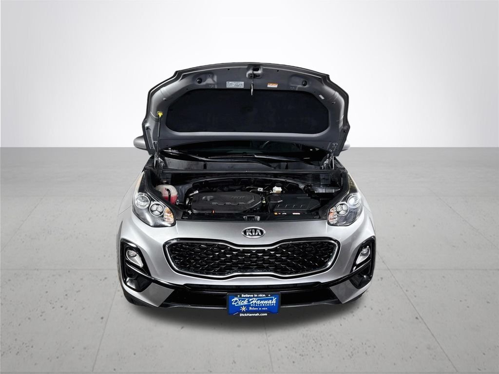 Used 2021 Gray Kia LX image 21