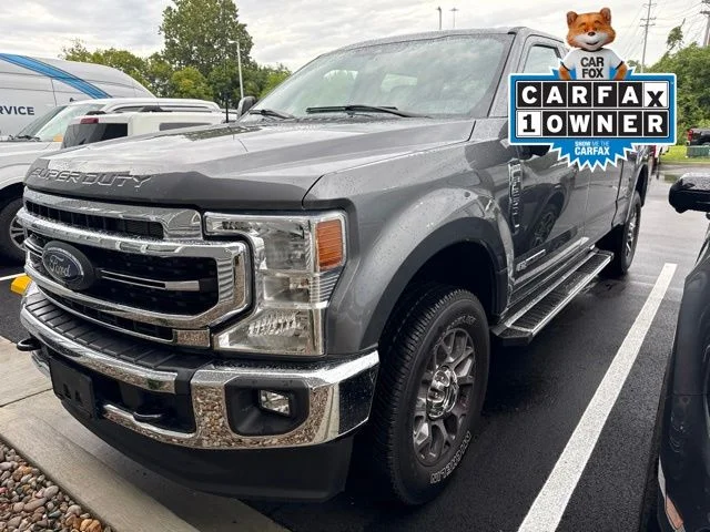 Used 2022 Gray Metallic Ford Lariat image 2