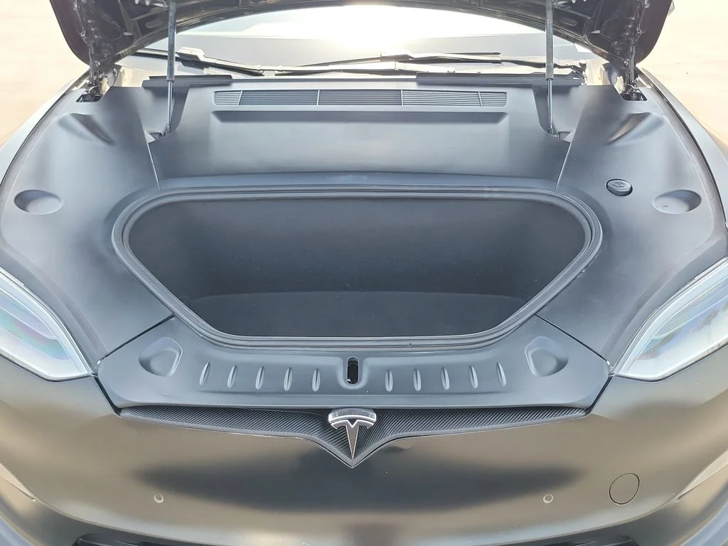 Used 2021 Solid Black Tesla Plaid image 24