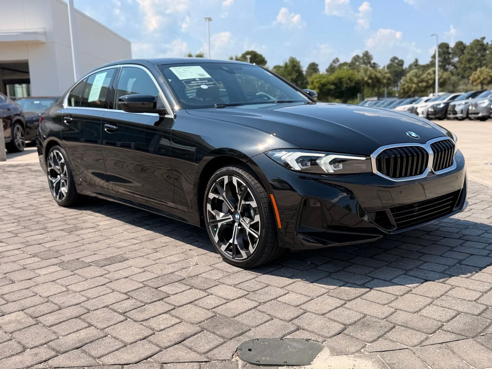 Certified Used 2025 Black Sapphire Metallic BMW 330i image 7